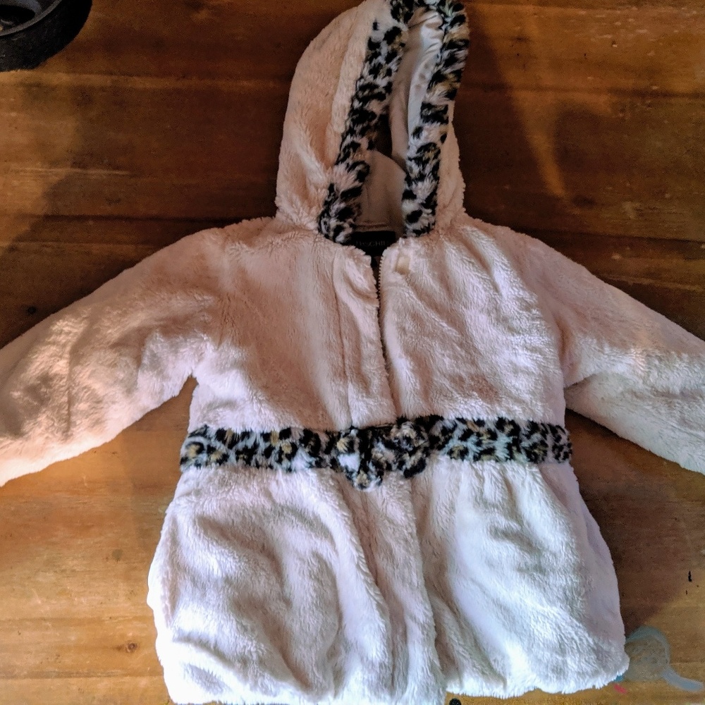 Rothschild super soft coat 5 6 5T 6X leopard white